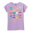 Disney's Tsum Tsum Girls 4-7 Mickey Mouse, Minnie Mouse & Goofy Graphic Tee, Girl's, Size: 7, Lt Purple