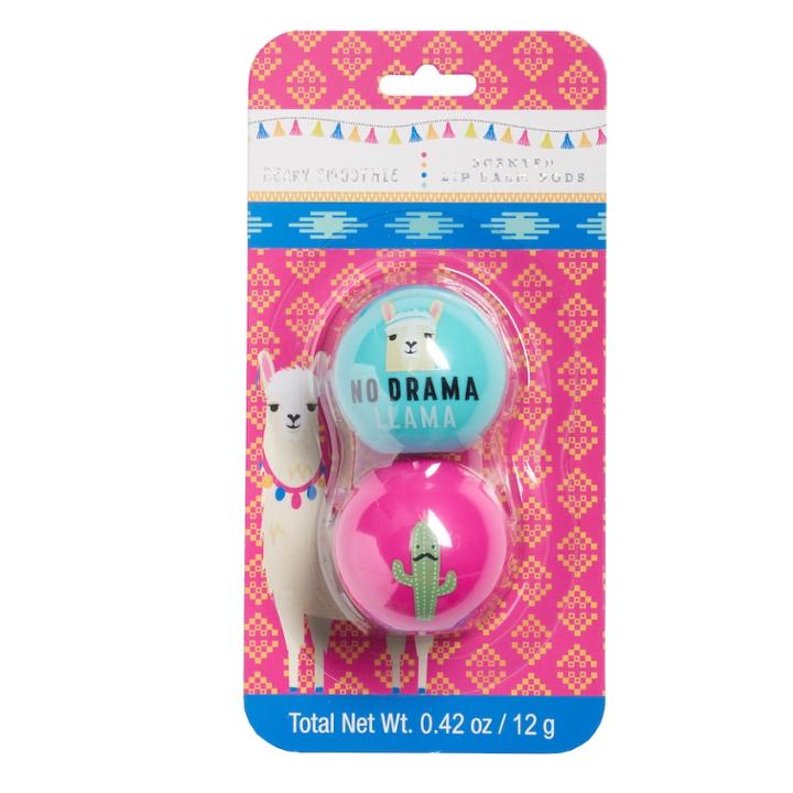 Simple Pleasures No Drama Llama Lip Balm Duo, Multi