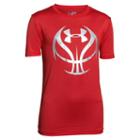 Boys 8-20 Under Armour Basketball Icon Tee, Boy's, Size: Large, Red