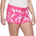 Juniors' Plus Size So&reg; Beach Squad French Terry Shorts, Size: 2xl, Med Pink
