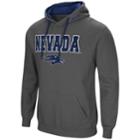 Men's Nevada Wolf Pack Pullover Fleece Hoodie, Size: Xxl, Silver