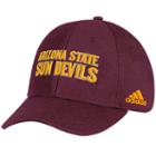 Adult Adidas Arizona State Sun Devils Structured Adjustable Cap, Men's, Red