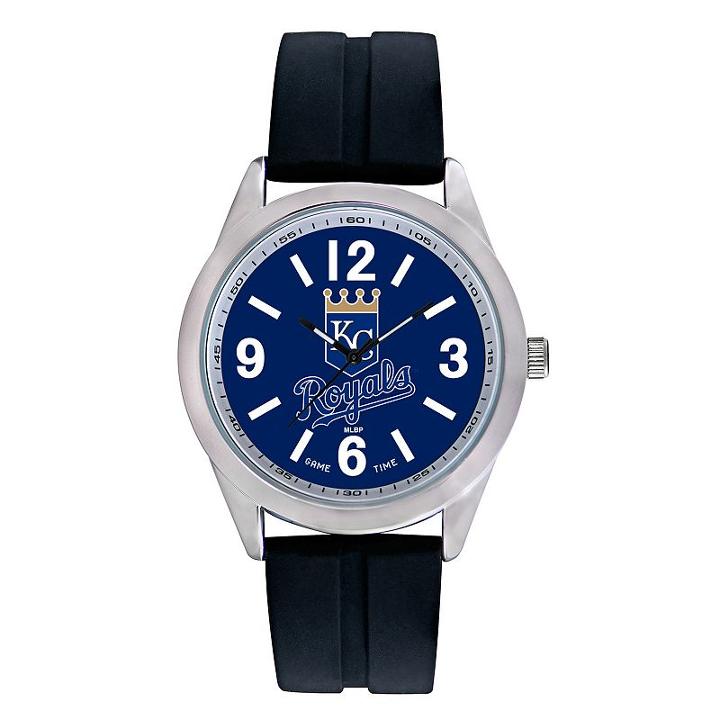 Men's Game Time Kansas City Royals Varsity Watch, Black