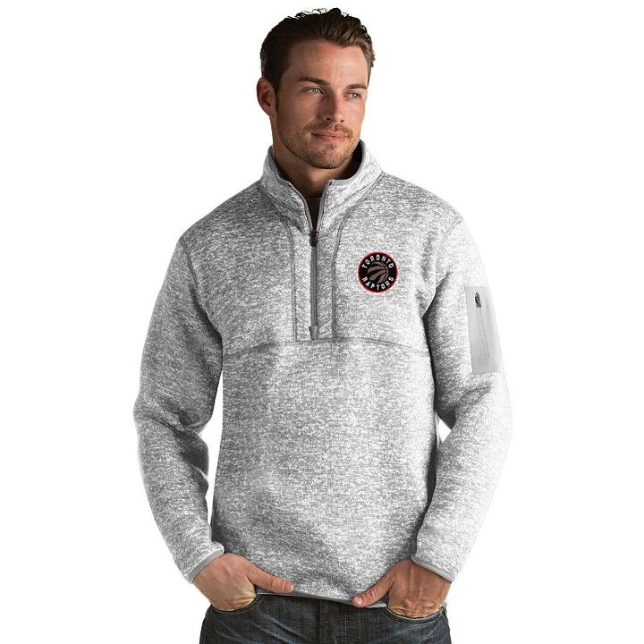 Men's Antigua Toronto Raptors Fortune Pullover, Size: 3xl, Grey Other