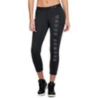 Women's Under Armour Favorite Graphic Capri Leggings, Size: Xs, Black