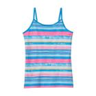 Girls 7-16 & Plus Size So&reg; Strappy Tank Top, Girl's, Size: 14 1/2, Turquoise/blue (turq/aqua)