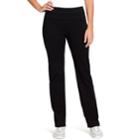 Women's Gloria Vanderbilt Slim Bootcut Sweatpants, Size: Xl, Black