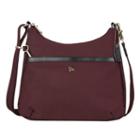 Travelon Anti-theft Ltd Rfid-blocking Hobo Bag, Women's, Red