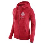 Women's Nike Ohio State Buckeyes Vintage Full-zip Hoodie, Size: Xl, Red