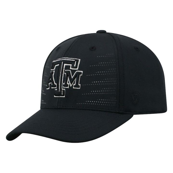 Adult Top Of The World Texas A & M Aggies Dazed Performance Cap, Men's, Black