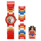 Lego Kids' Dc Comics Wonder Woman Minifigure Interchangeable Watch Set, Size: Small, Multicolor