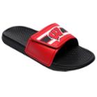 Men's Forever Collectibles Wisconsin Badgers Legacy Slide Sandals, Size: Large, Team
