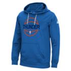Men's Adidas Oklahoma City Thunder New Ball Hoodie, Size: Xl, Med Blue