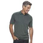 Men's Croft & Barrow&reg; Classic-fit Outdoor Slubbed Performance Polo, Size: Xxl, Green