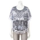 Women's World Unity Embellished Tassel Top, Size: Xl, Oxford