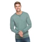 Men's Sonoma Goods For Life&trade; Modern-fit Double-knit Tee, Size: Xl, Dark Green
