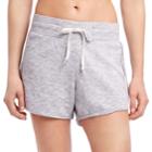 Women's Jockey Sport Hang Out Drawstring Shorts, Size: Small, Grey