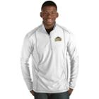 Men's Antigua Denver Nuggets Tempo Quarter-zip Pullover, Size: 3xl, White