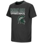 Boys 8-20 Campus Heritage Michigan State Spartans Heathered Tee, Boy's, Size: M(10-12), Dark Green