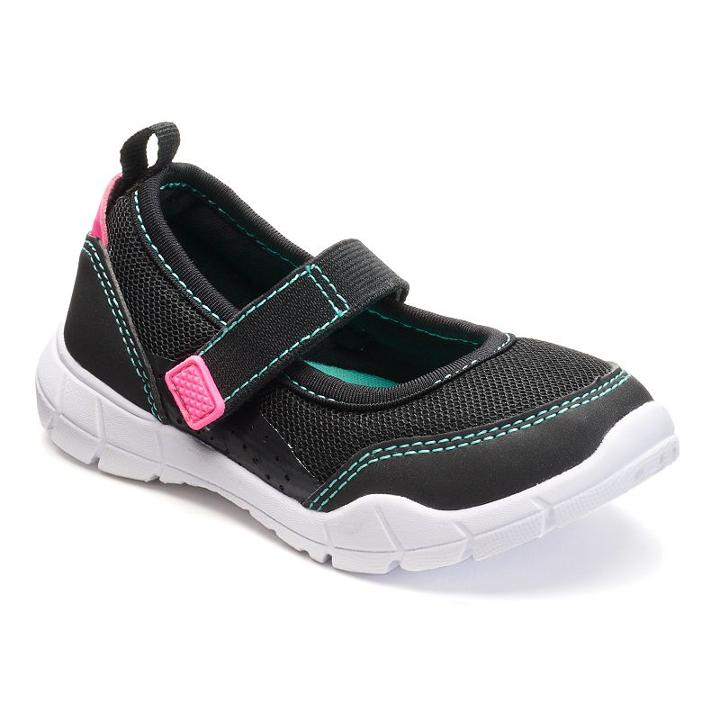Carter's Seal Toddler Girls' Mary Jane Shoes, Girl's, Size: 5 T, Grey (charcoal)