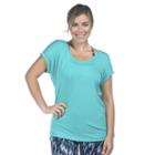 Women's Pl Movement By Pink Lotus Cross-back Yoga Top, Size: Xl, Turquoise/blue (turq/aqua)