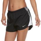 Women's Nike Dry Mesh Inset Running Shorts, Size: Xs, Grey (charcoal)