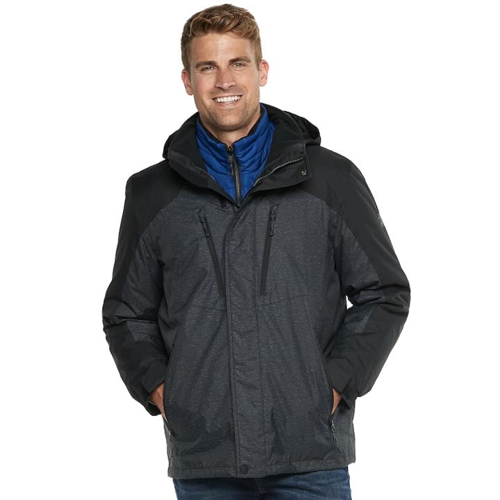 Men's Zeroxposur Cobra 3-in-1 Systems Jacket, Size: Small, Oxford