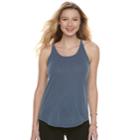 Juniors' So&reg; Slubbed Shirttail Tank, Teens, Size: Xs, Med Blue