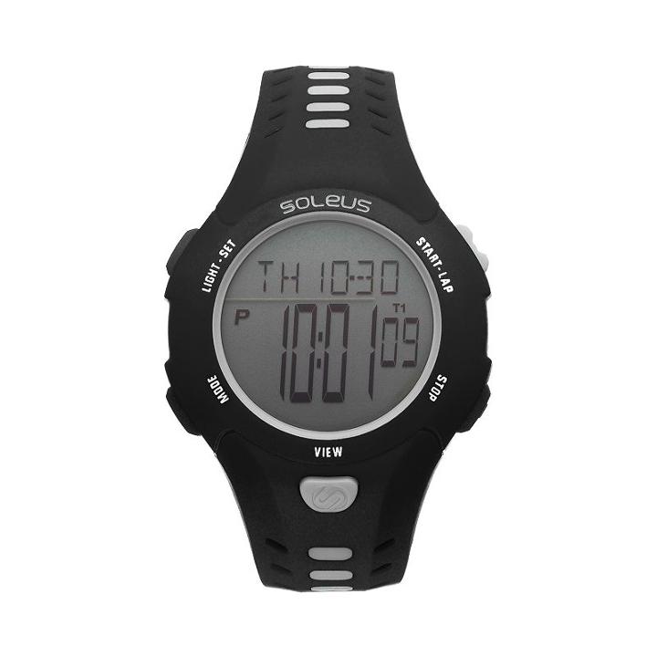 Soleus Men's Contender Digital 50-lap Chronograph Watch, Black