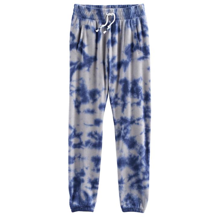 Girls Plus Size So&reg; Cinched Cuff Sweatpants, Size: 18 1/2, Med Grey
