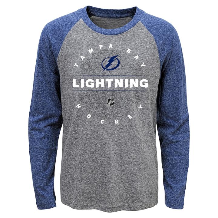 Boys 4-18 Tampa Bay Lightning Promo Tee, Size: 8-10, Grey