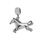 Individuality Beads Sterling Silver Horse Charm, Women's, Grey