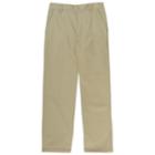Boys 4-20 French Toast School Uniform Relaxed-fit Pull-on Twill Pants, Size: 16, Beig/green (beig/khaki)