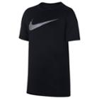 Boys 8-20 Nike Knurling Dri-fit Tee, Size: Large, Grey (charcoal)