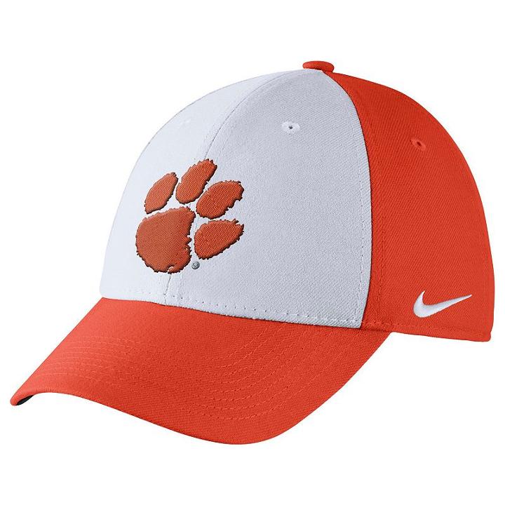 Men's Nike Clemson Tigers Dri-fit Flex-fit Cap, Ovrfl Oth