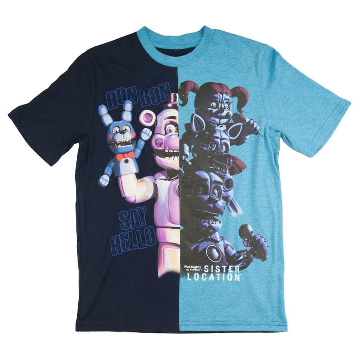 Boys 8-20 Five Nights At Freddy's Tee, Size: Large, Blue (navy)