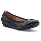 Croft & Barrow&reg; Women's Ortholite Cap-toe Ballet Flats, Size: 6 Wide, Oxford