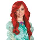 Disney Princess Ariel Kids Costume Wig, Girl's, Red
