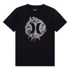 Boys 4-7 Hurley Wild Arms Octopus Logo Graphic Tee, Size: 4, Black