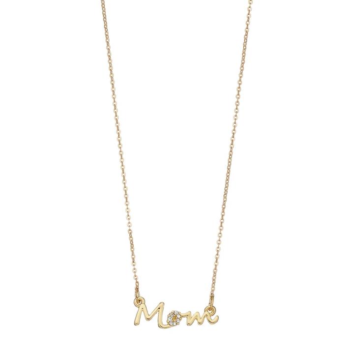 Lc Lauren Conrad Mom Link Necklace, Women's, Gold