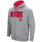 Men's Campus Heritage North Carolina State Wolfpack Full-zip Hoodie, Size: Small, Med Grey