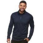 Men's Tek Gear Stretch Quarter-zip Top, Size: Xl, Dark Blue