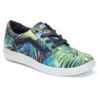 Vans Chapman Lite Palm Print Women's Skate Shoes, Size: Medium (8.5), Black