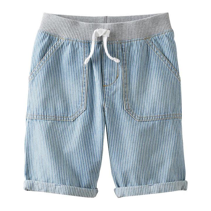 Boys 4-10 Jumping Beans&reg; Rolled Cuff Denim Shorts, Boy's, Size: 7x, Blue