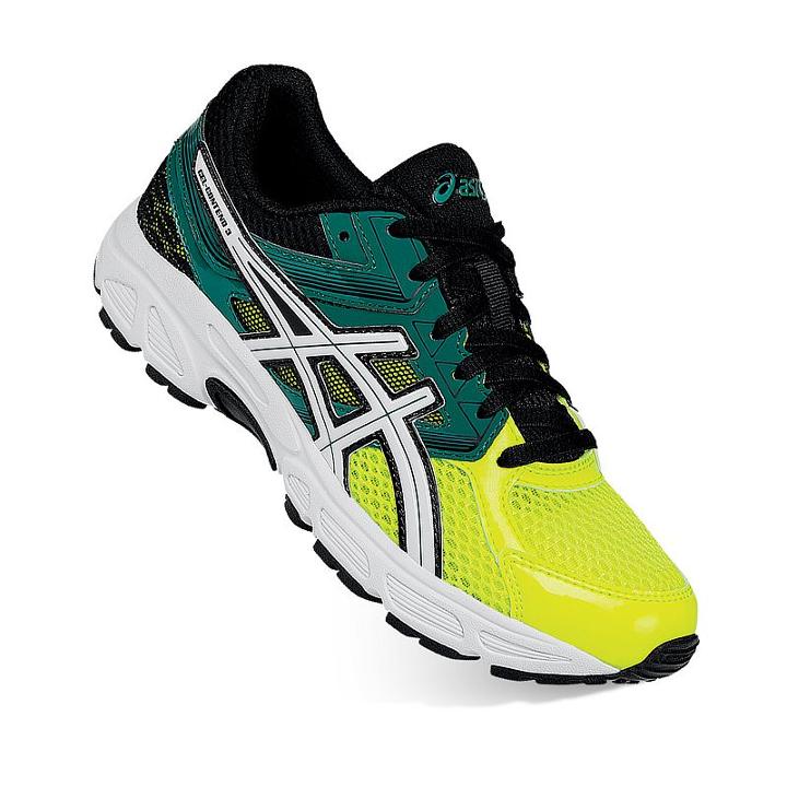 Asics Gel-contend 3 Grade School Boys' Running Shoes, Size: 1, Drk Yellow