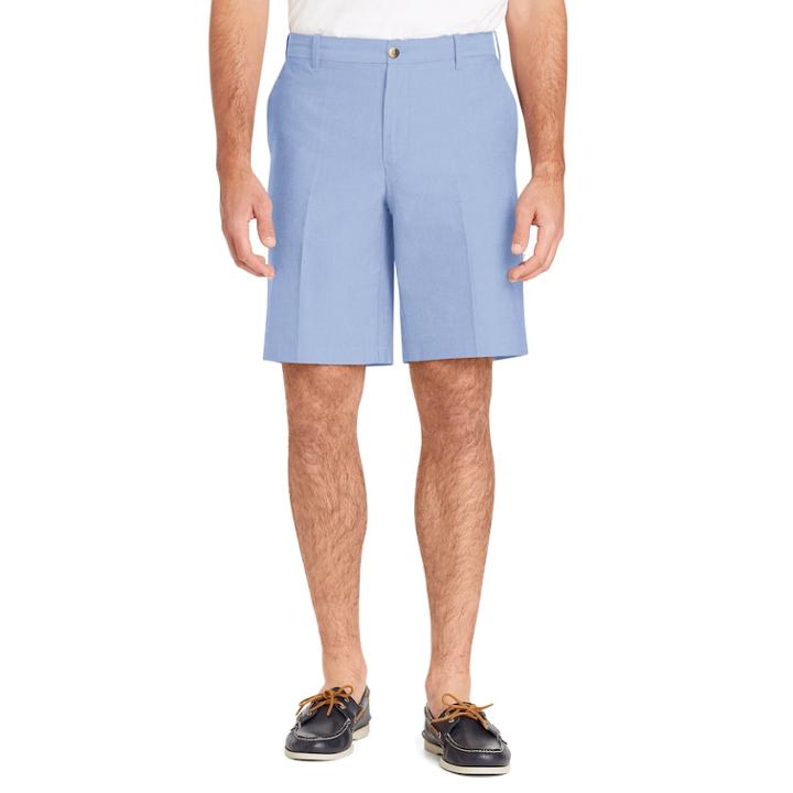 Men's Izod Newport Classic-fit Oxford Stretch Shorts, Size: 35, Blue