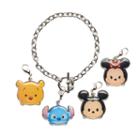Disney's Tsum Tsum Stitch, Mickey Mouse, Minnie Mouse & Winnie The Pooh Charm Bracelet Set, Girl's, Multicolor