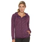 Women's Tek Gear&reg; Dry Tek French Terry Hoodie, Size: Xs, Med Purple