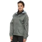Women's Columbia Rain To Fame Hooded Rain Jacket, Size: Xl, Red Overfl