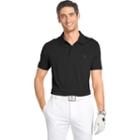 Men's Izod Cutline Classic-fit Performance Golf Polo, Size: Large, Black